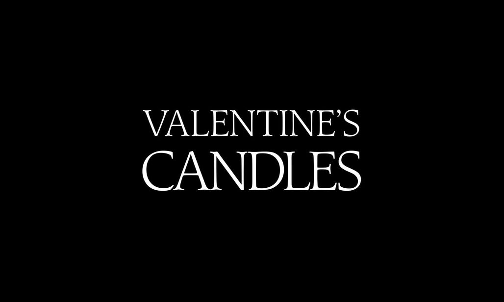 Kerzen für den Valentinstag