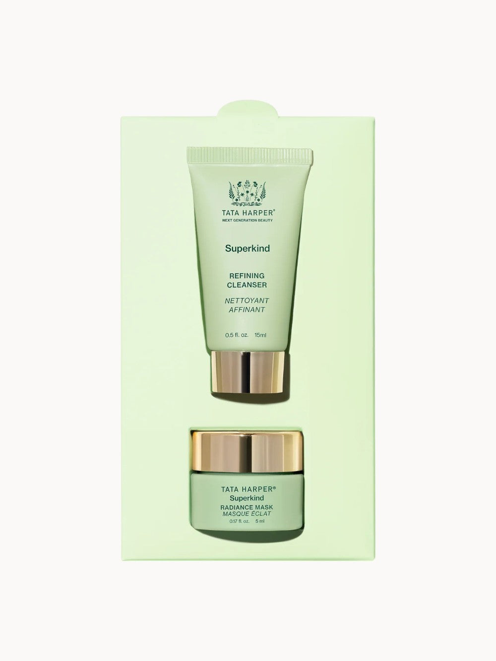 5 -минутное лицо для чувствительной кожи