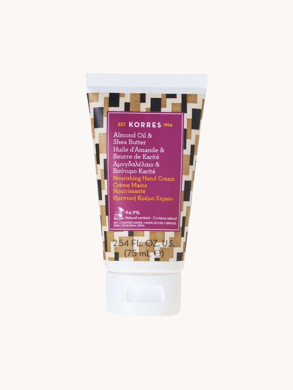 ALMOND OIL & SHEA BUTTER Crème nourrissante pour les mains