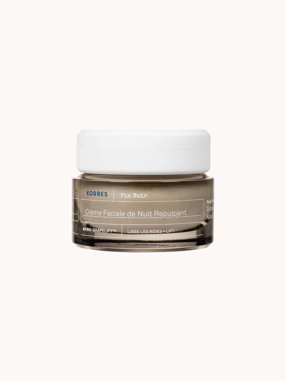BLACK PINE 4D Bio-ShapeLift™ Crema de noche rellenadora