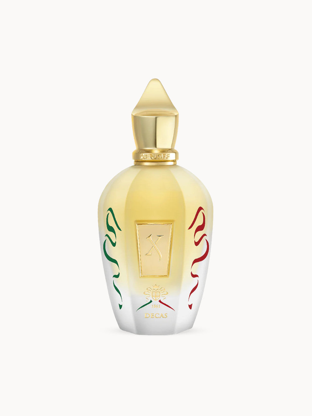 Decas von Xerjoff 1861 feiert 10 Jahre mit einem luxuriösen Duft aus spritziger kalabrischer Mandarine, opulenter Tuberose, Tabak und italienischer Iris. Warme Basisnoten aus Moschus, Vanille und Balsam schaffen eine königliche, historische Atmosphäre.