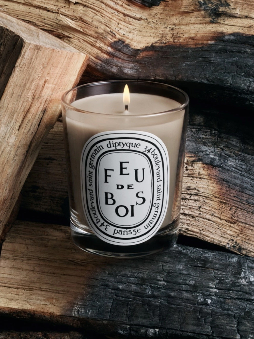 Candle Feu de Bois