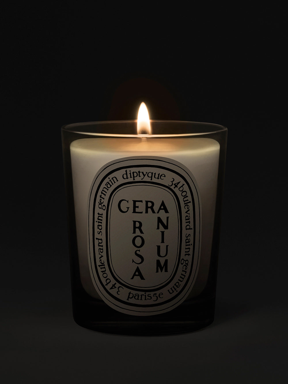 Candle Geranium Rosa