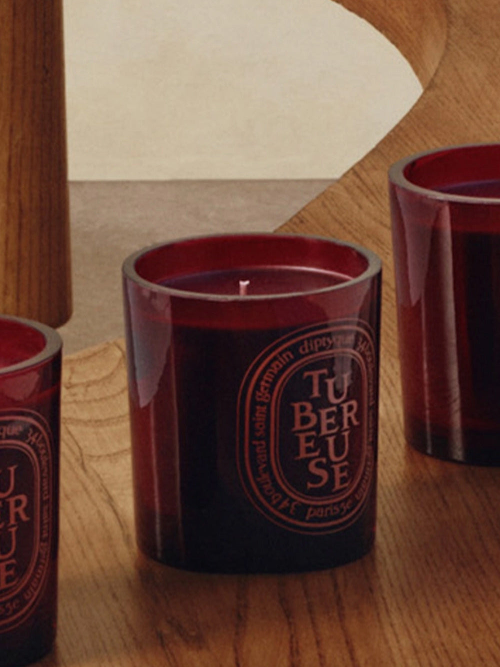 Μεσαία μεσαία κερί tubéreuse