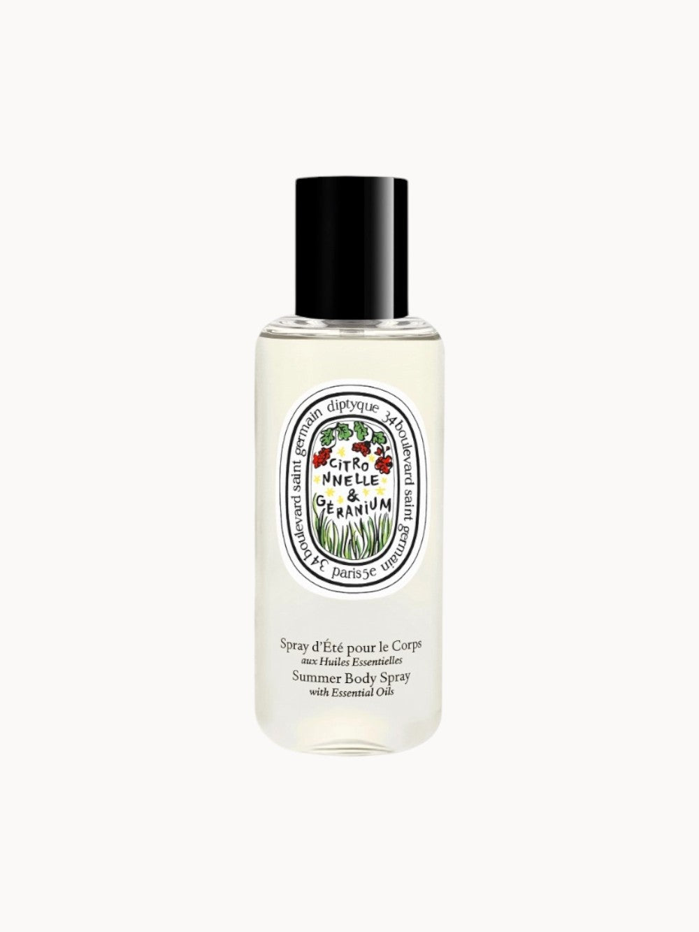 Lemongrass & Geranium - Summer body spray