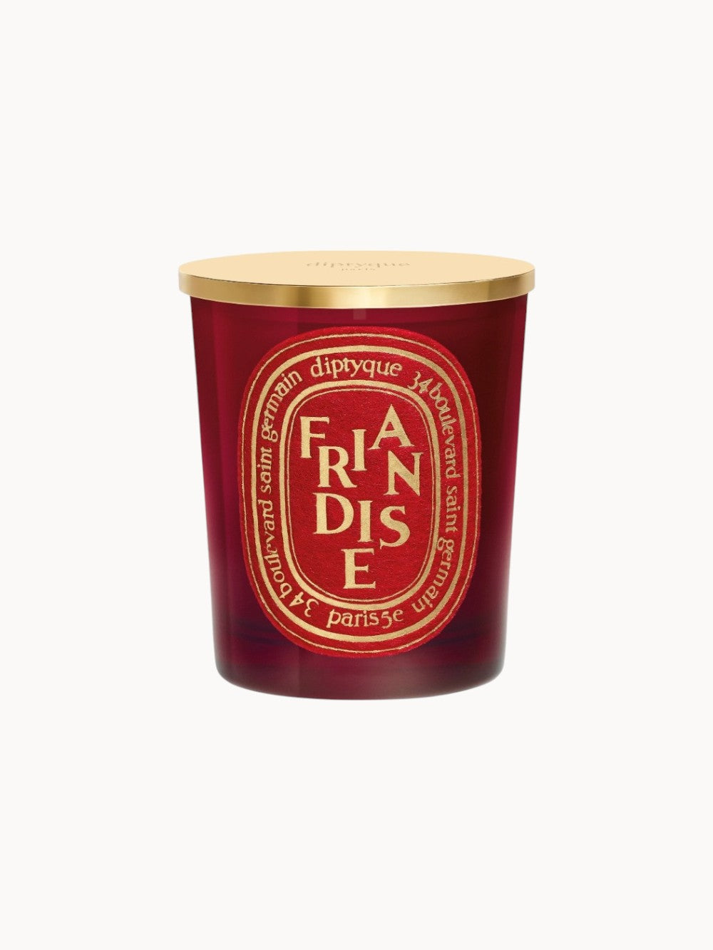 Friandise (Sweet Delight) - Classic candle with gold lid