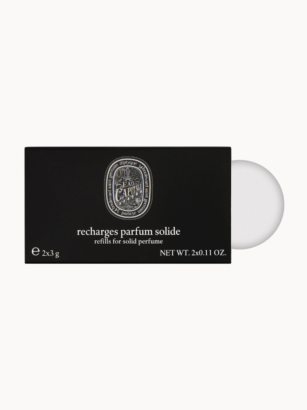 Cream perfume refill Capitale