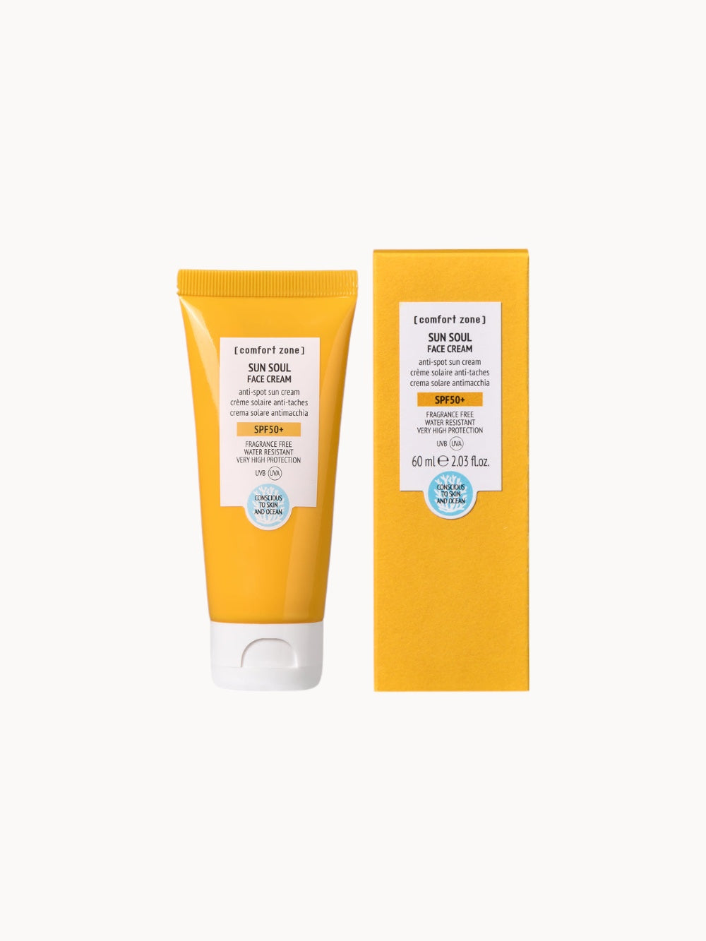 Crema facial SPF50+
