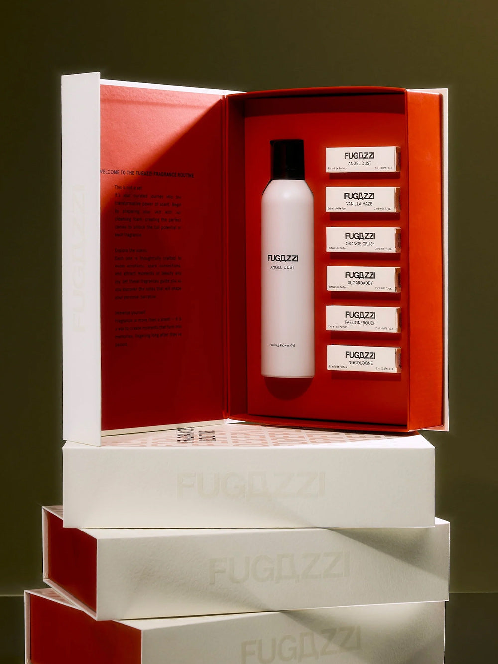 Fugazzi Exclusive Discovery Experience 6 x 2ml + 200ml Shower Gel