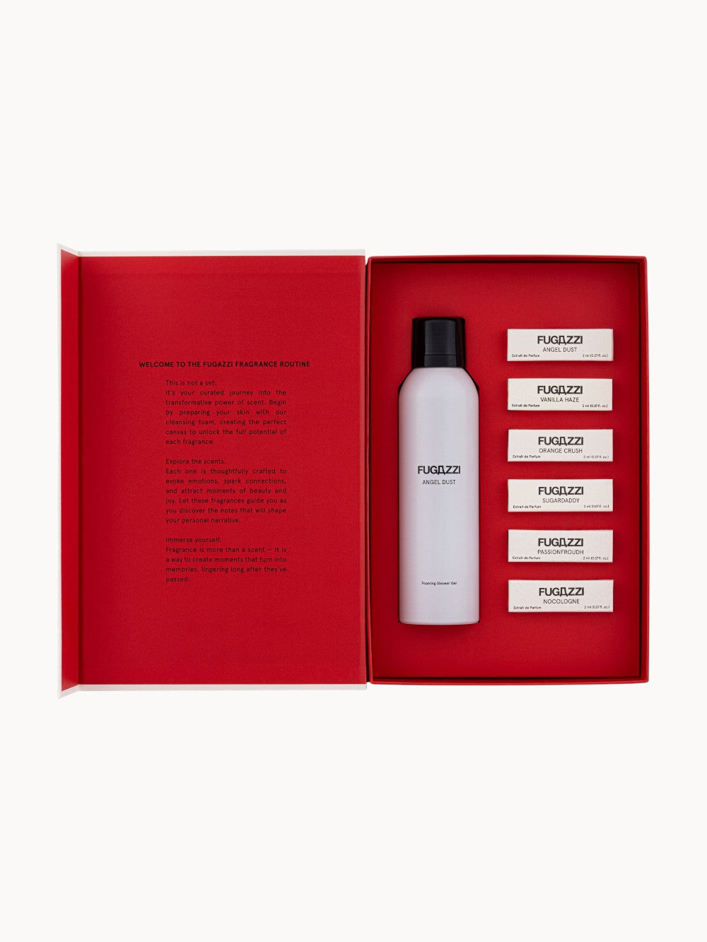 Fugazzi Exclusive Discovery Experience 6 x 2ml + 200ml Shower Gel