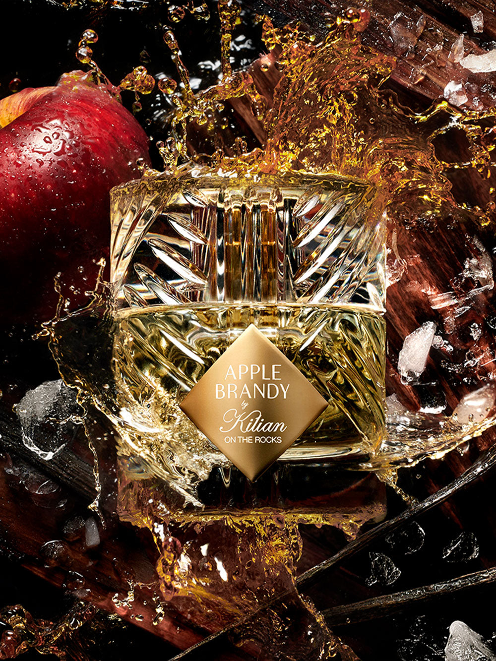 Apple Brandy on the Rocks