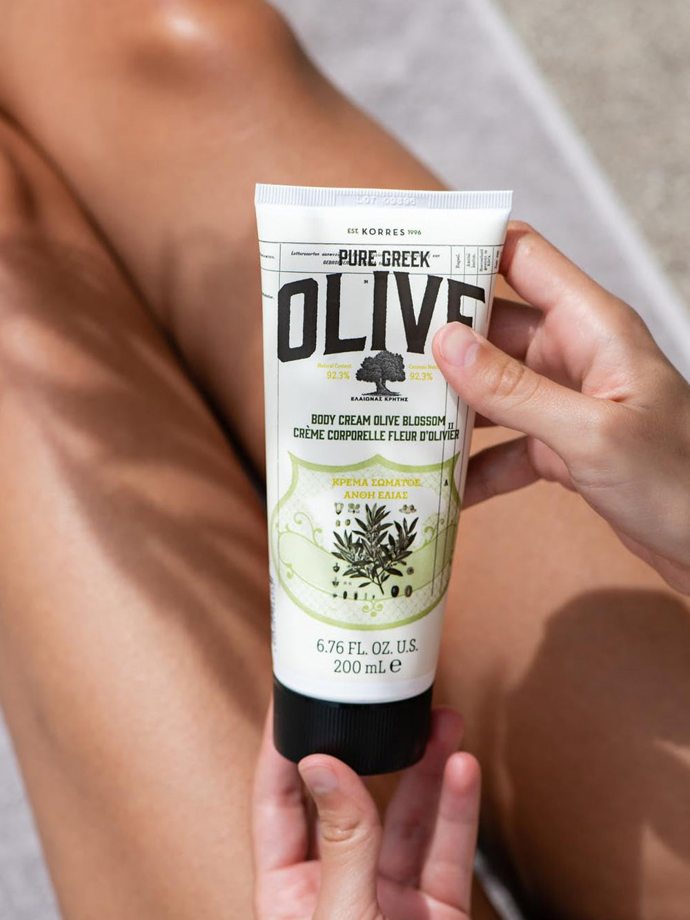 OLIVE & OLIVE BLOSSOM hand and body care set