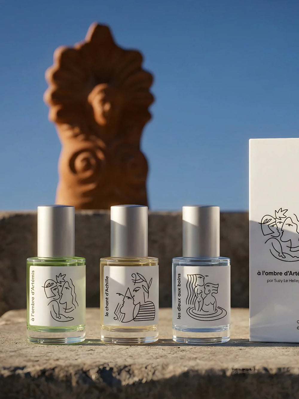 Les lumières / The luminous trio Discovery Set 3 x 15 ml