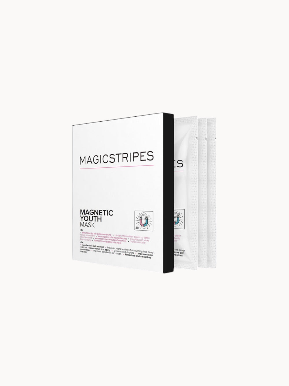 Magnetyczne pudełko na maskę dla młodzieży