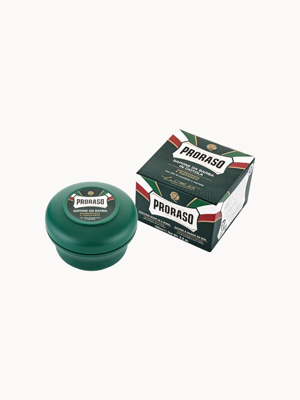 حلاقة الصابون مع زيت الأوكالبتوس