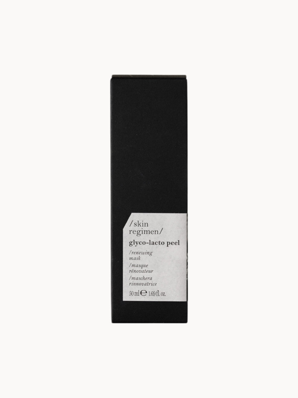 Regime cutaneo Peel glicolattico