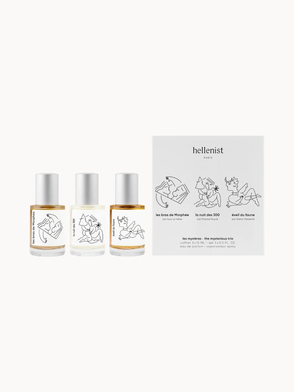 Les mystéres / The mysterious trio Discovery Set 3 x 15 ml