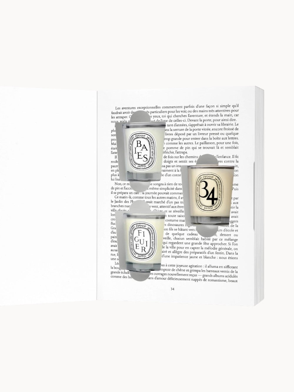 Surprise set with 3 mini candles