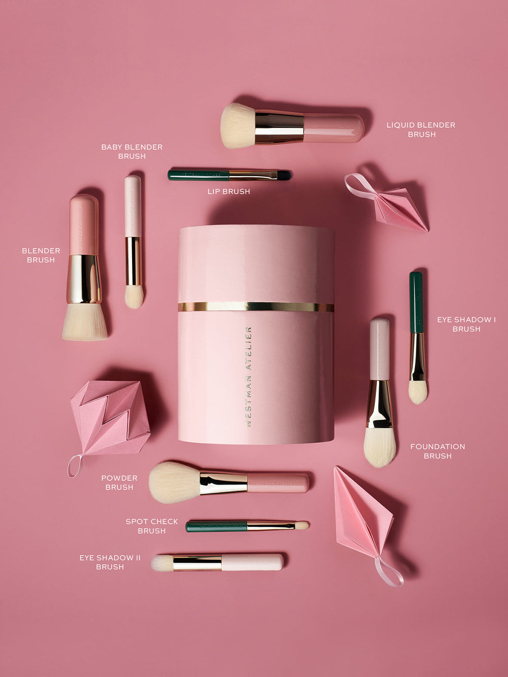 La colección completa de pincel petite