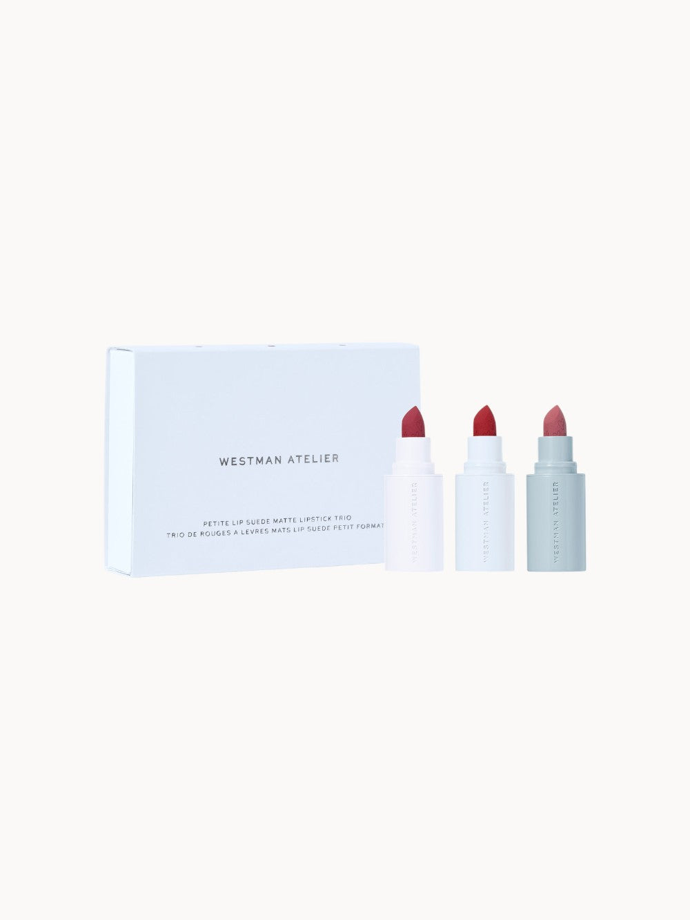 Petite Lip Suede Lipstick Trio Trio Trio