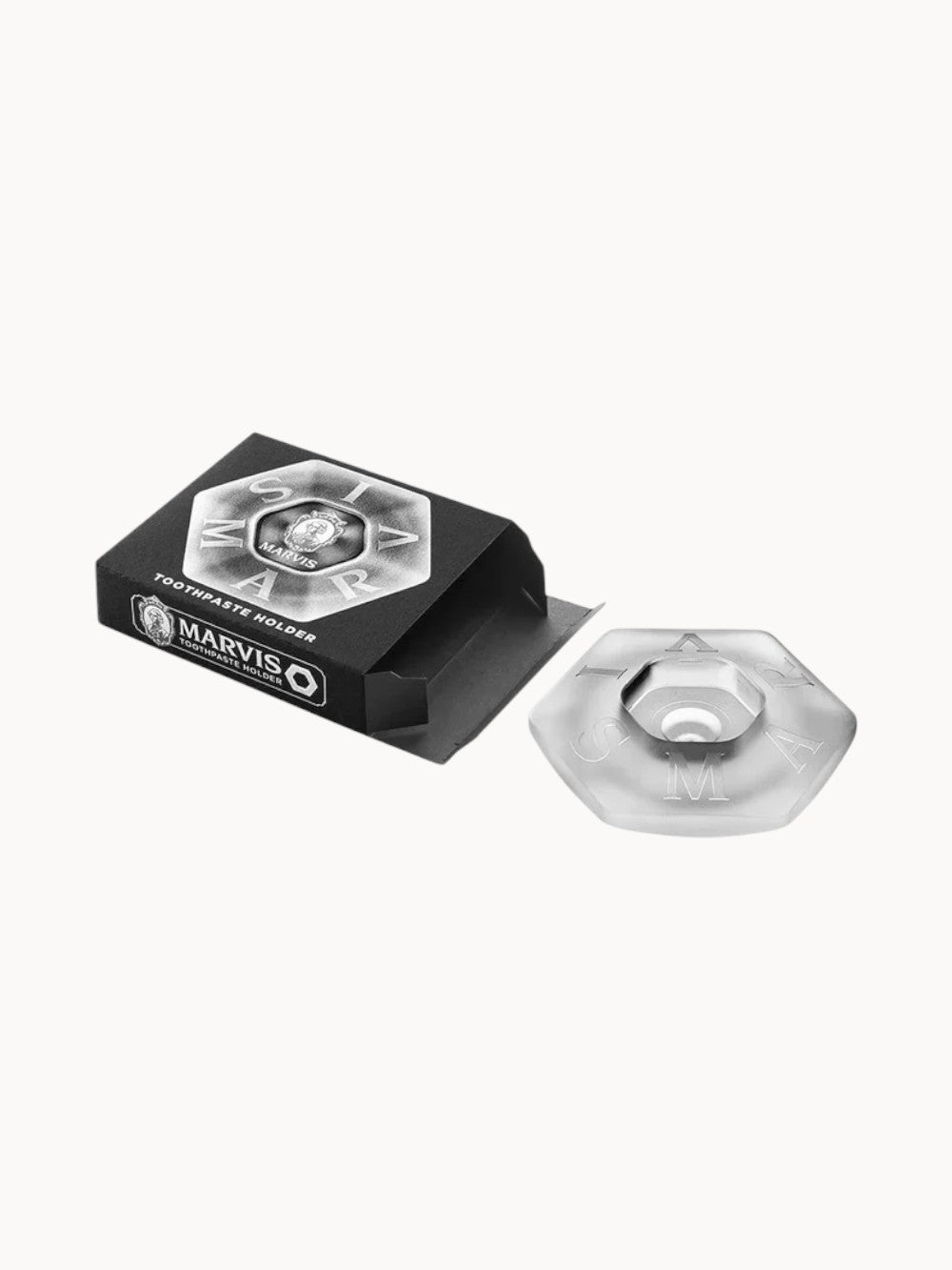 Huurder van witte tandpasta