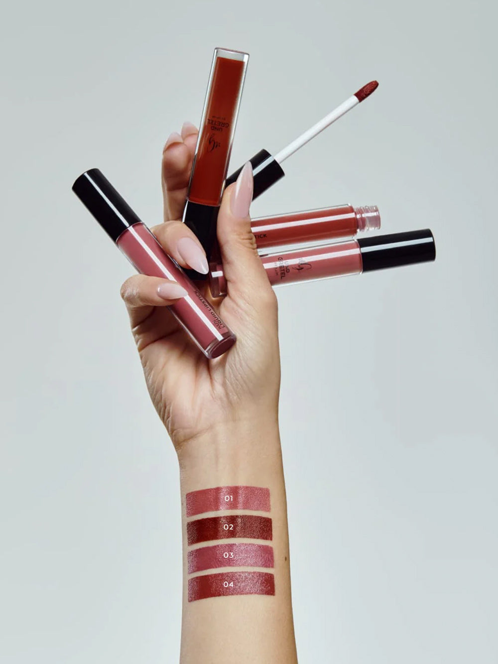 Kus Liquid Lipstick Brown Ruby 02