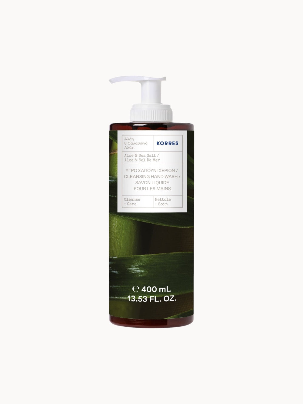 ALOE & SEA SALT Savon liquide pour les mains