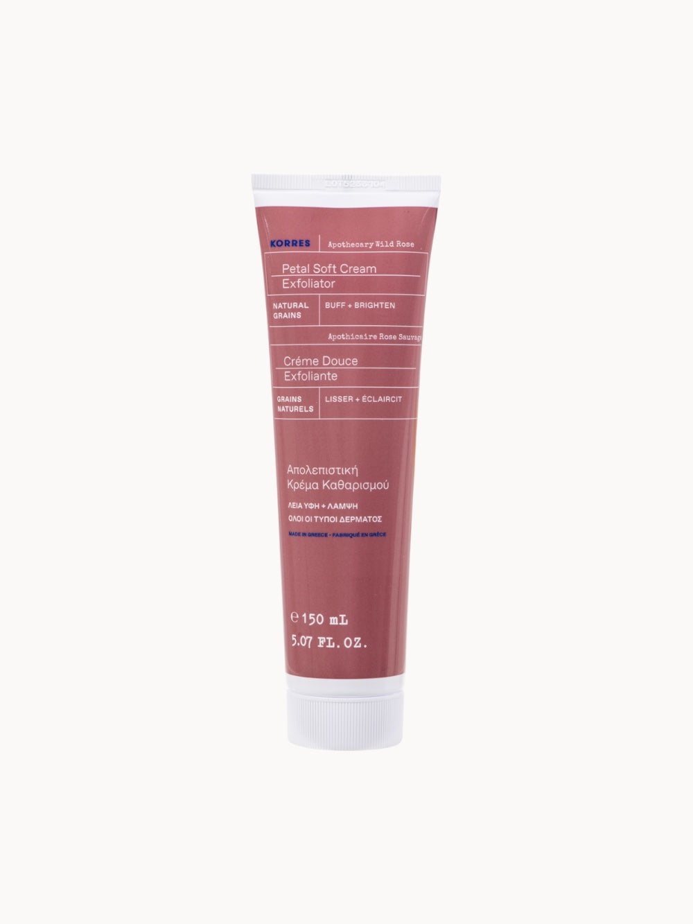 APOTHECARY WILD ROSE Crème exfoliante douce