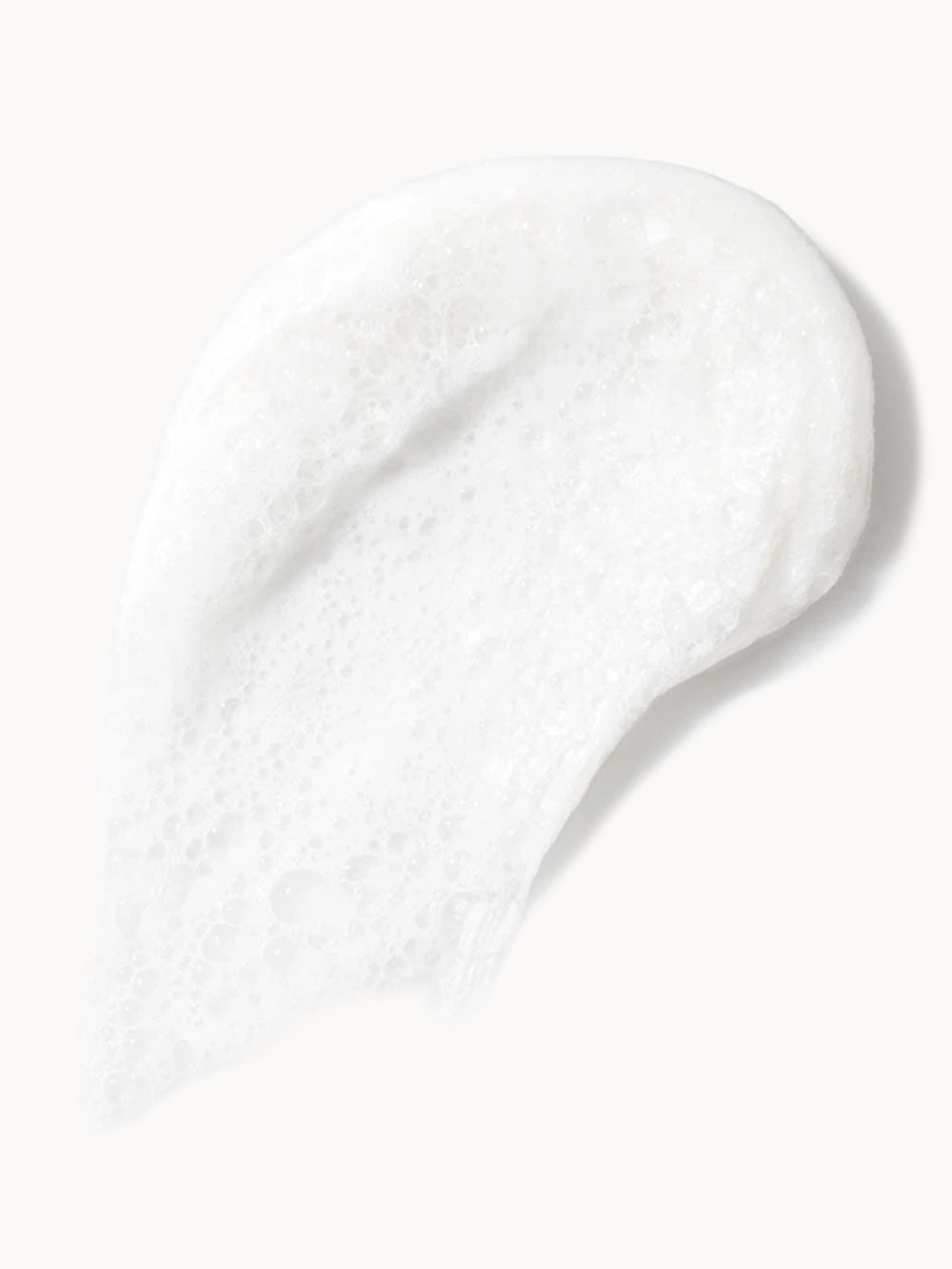 La espuma limpiadora