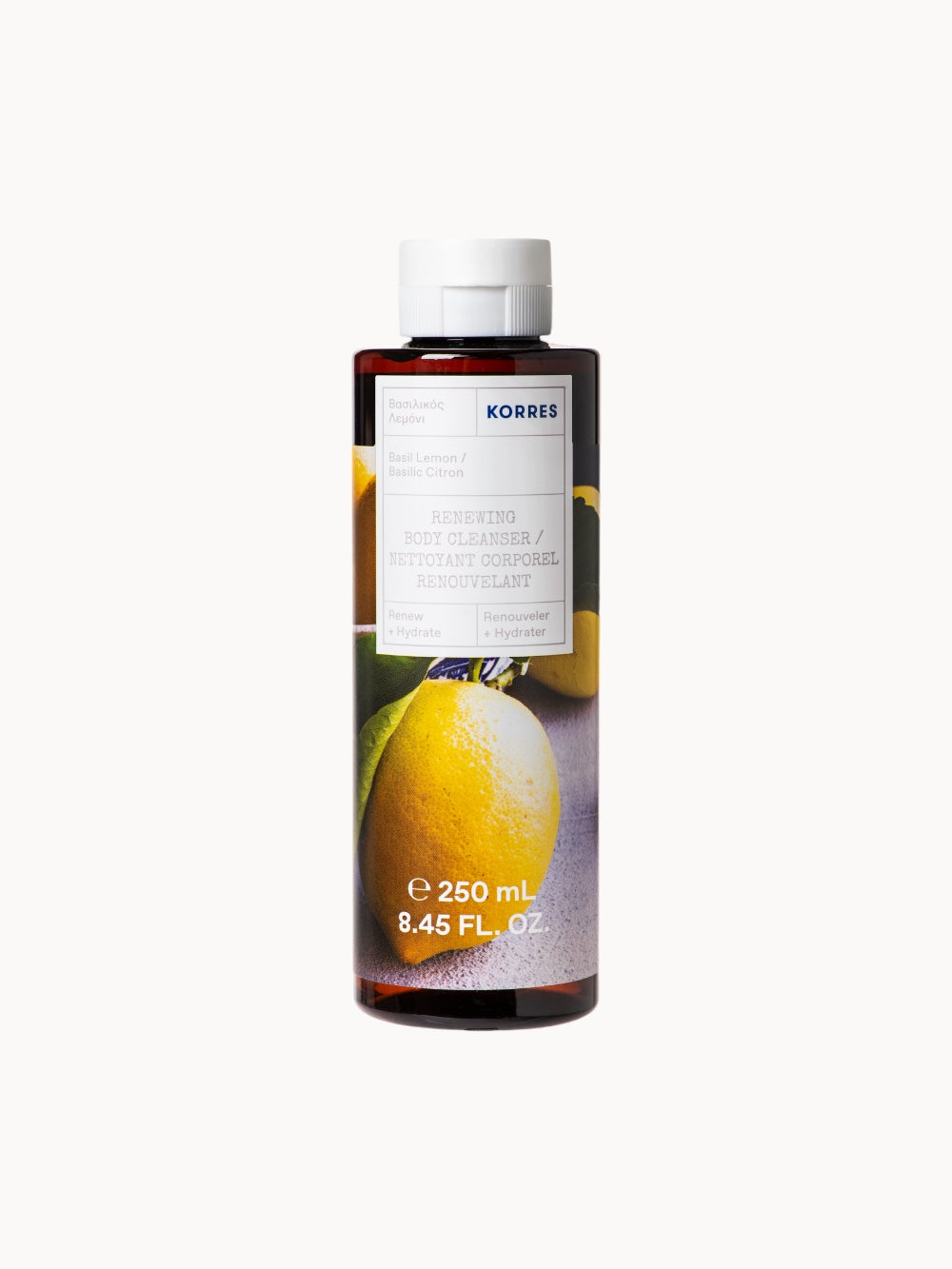 BASIL LEMON Gel de Ducha Revitalizante