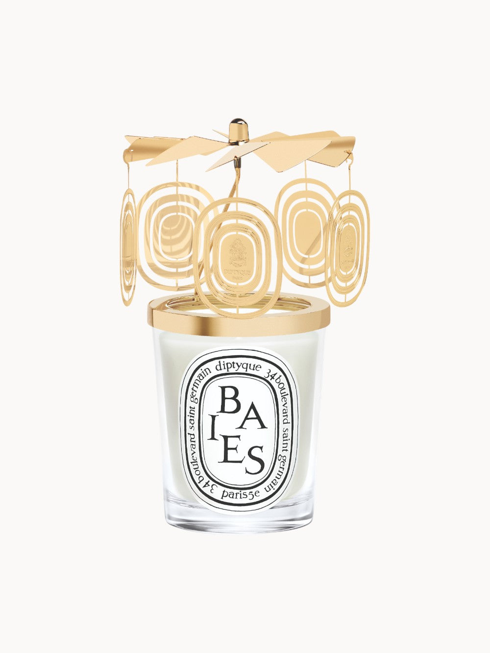 Decorative carousel for classic candles