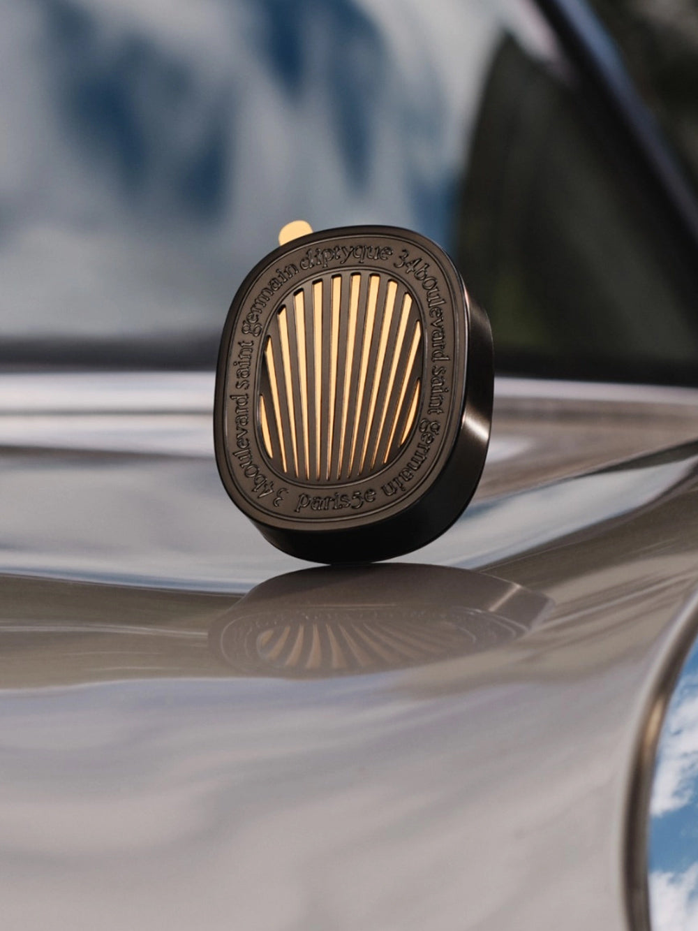 Car diffuser with Baies insert