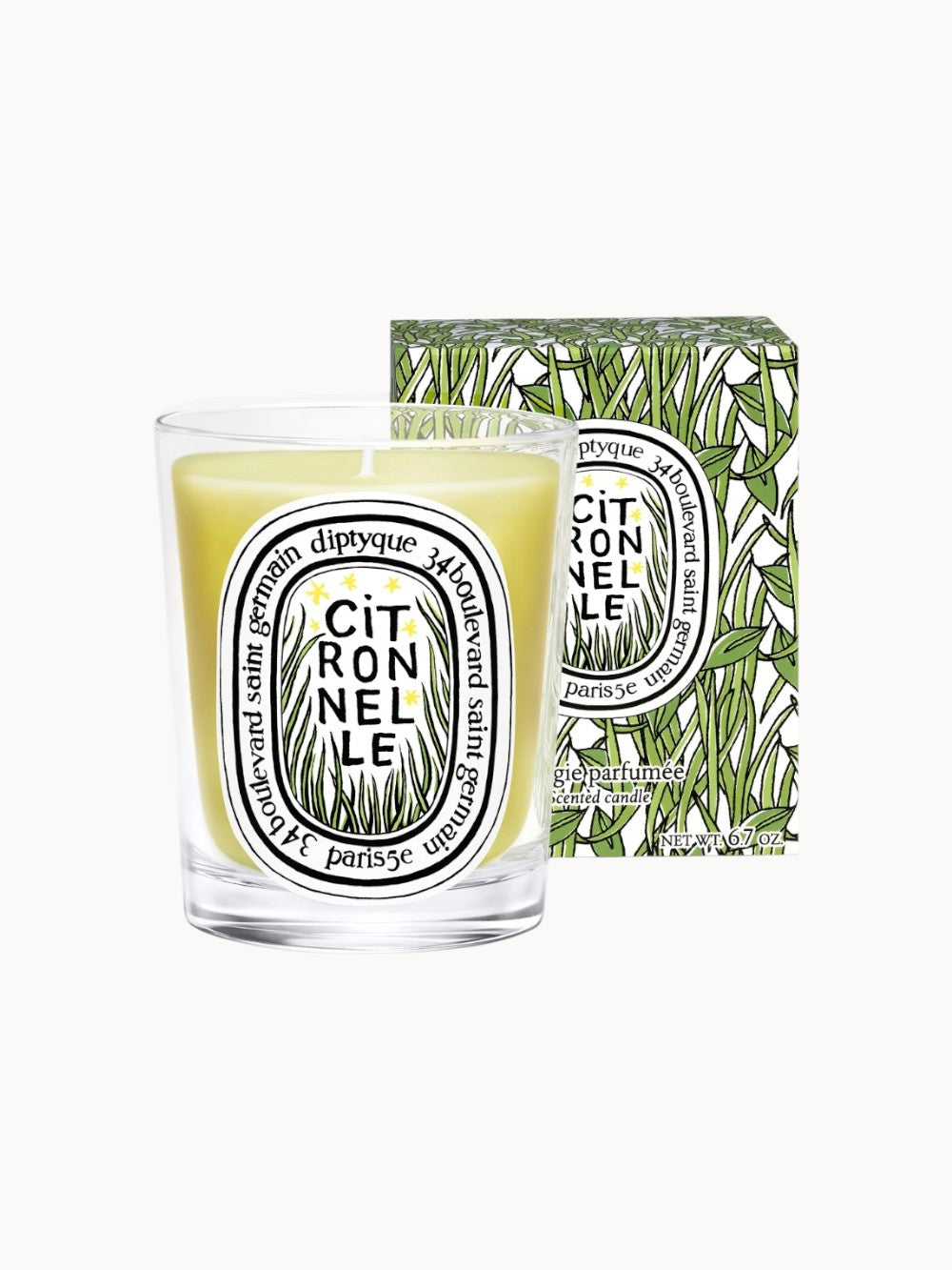 Citronnelle (Zitronengras) Kerze - Limited Edition
