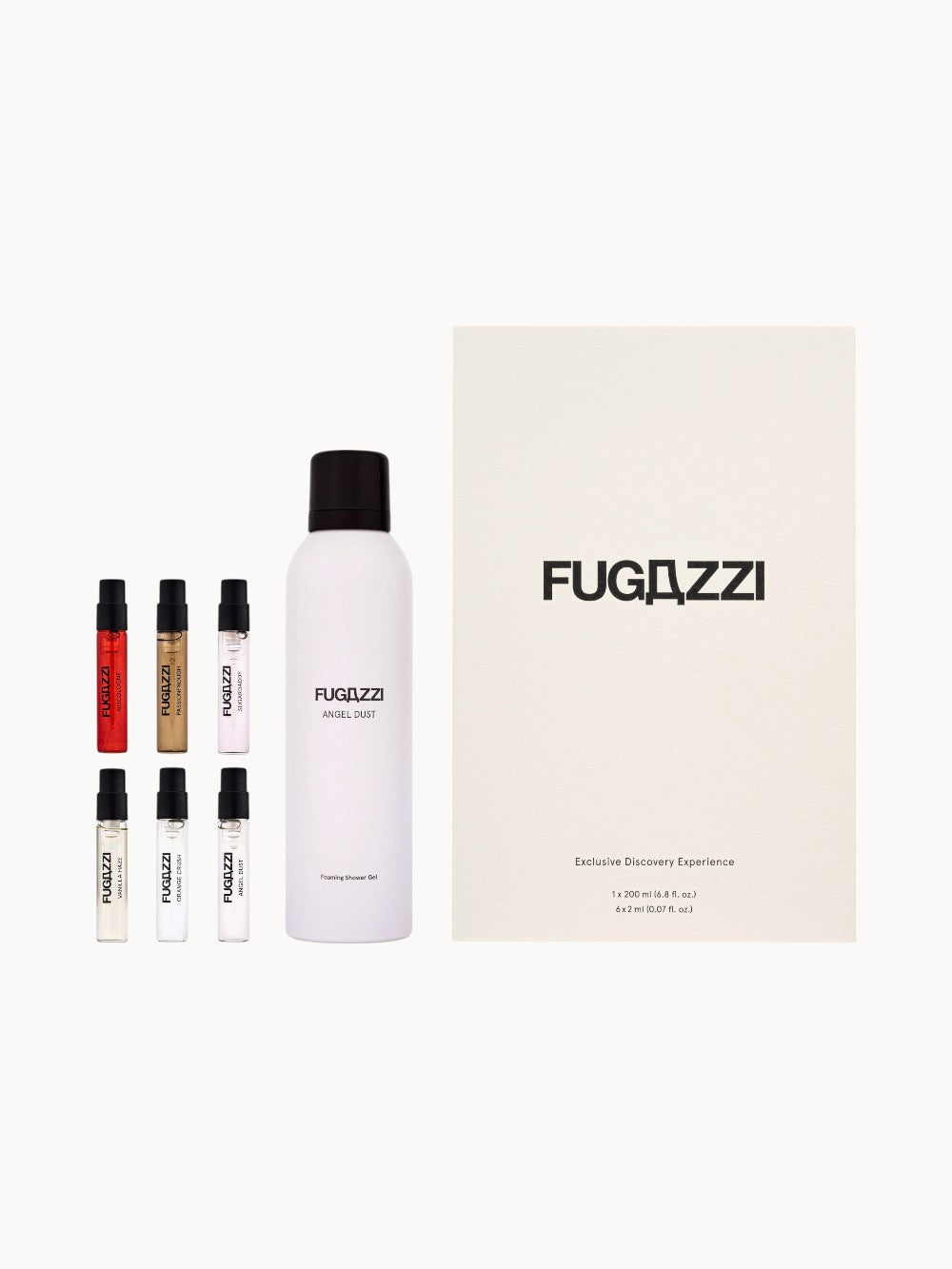 Fugazzi Exclusive Discovery Experience 6 x 2ml + 200ml Shower Gel