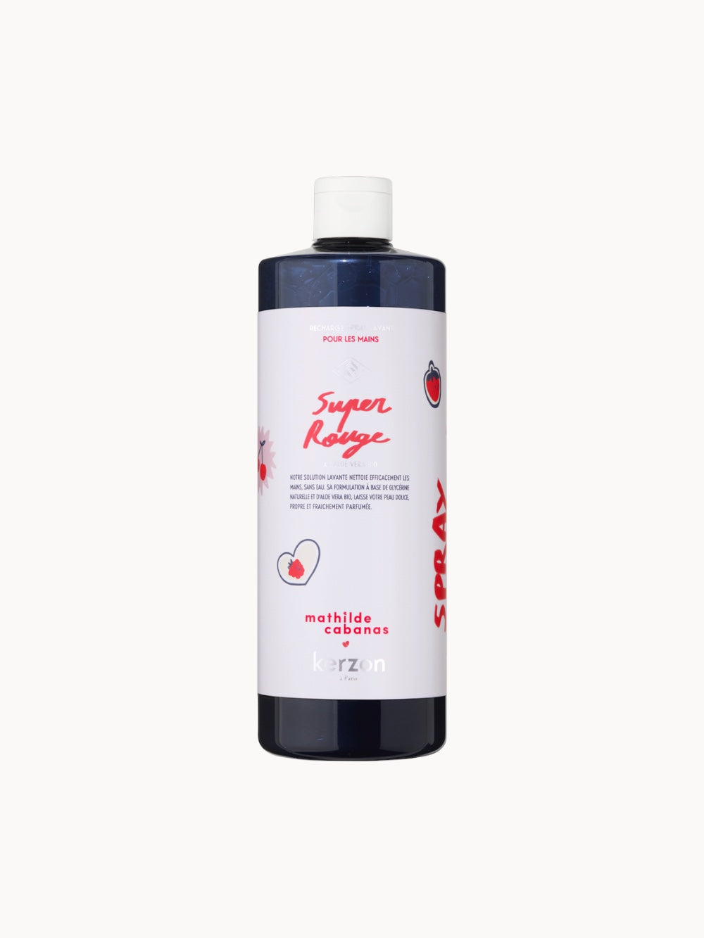 Hand Cleansing Spray -Super Rouge X Mathilde Cabanas
