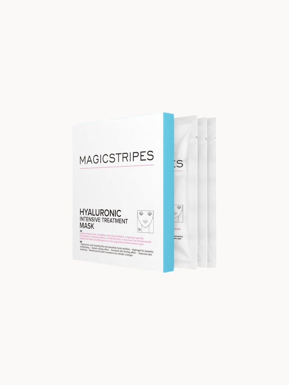 Masque de traitement à l'acide hyaluronique BOX Coffret de masques de traitement à l'acide hyaluronique