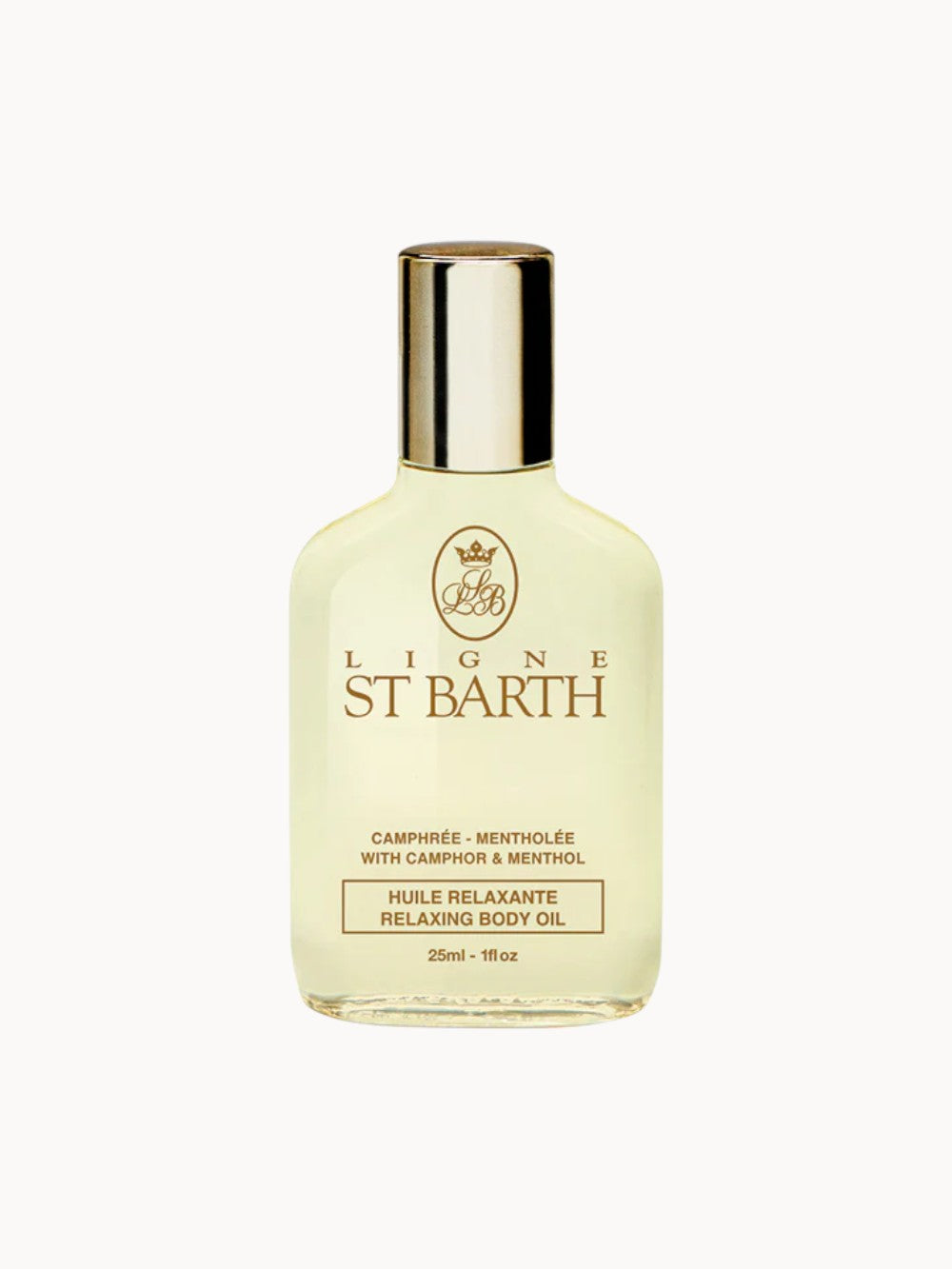 Olio corpo rilassante con canfora e mentolo