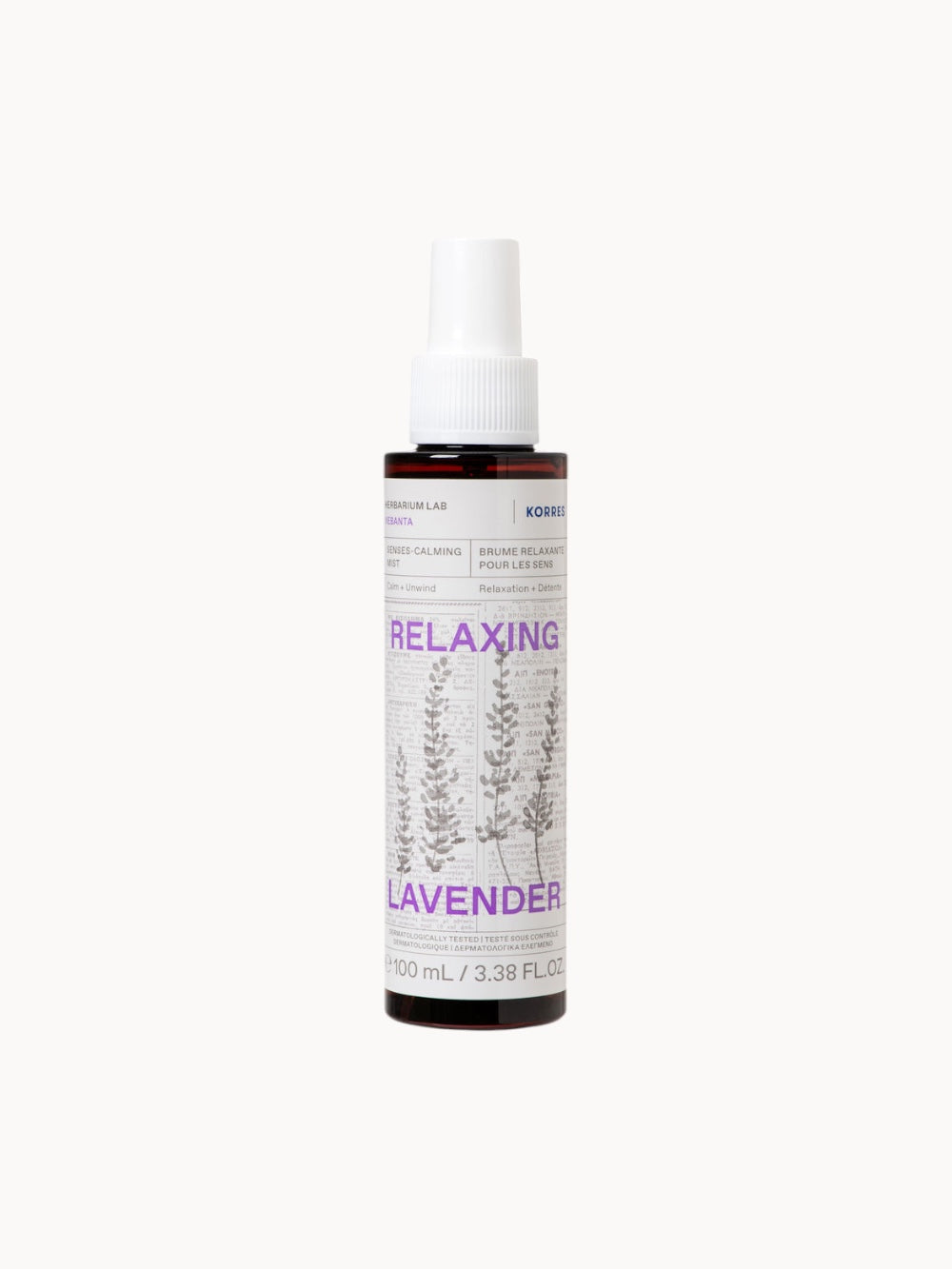 RELAXING LAVENDER Spray au parfum apaisant de lavande