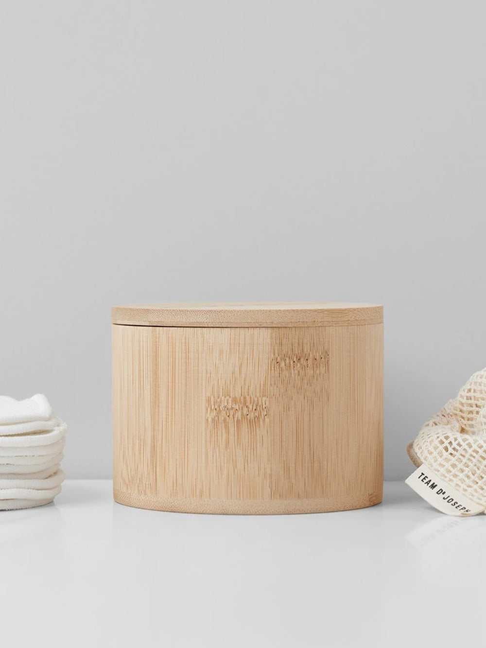 Almohadillas de bambú reutilizables