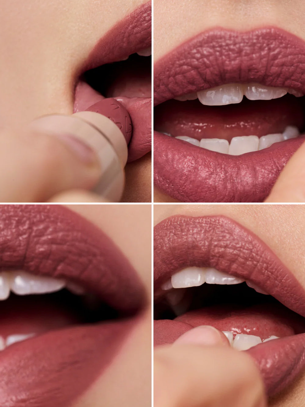 Pequeña gamuza de labios mate trío de lápiz labial