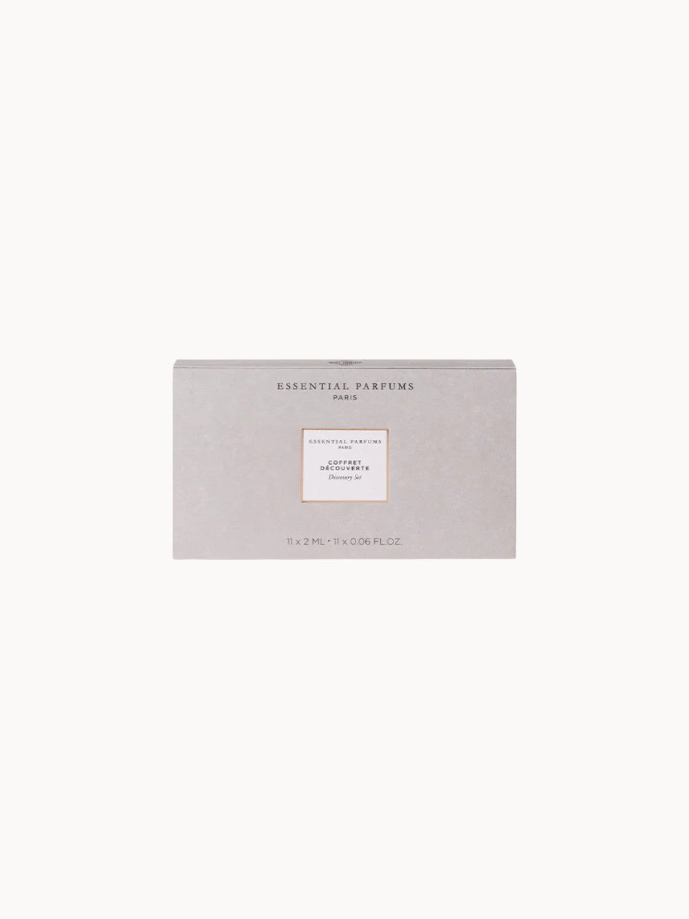 Essential Parfums Discovery Set – Parfumprobenbox mit 11 x 2 ml Sprays in eleganter Verpackung.